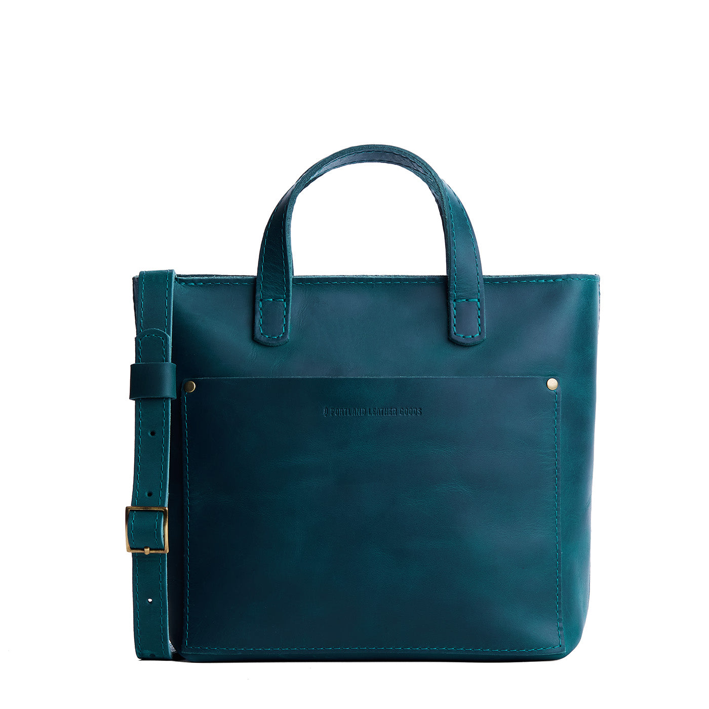 Westward Blue*Zipper | Crossbody tote bag with zipper closure and front pocket