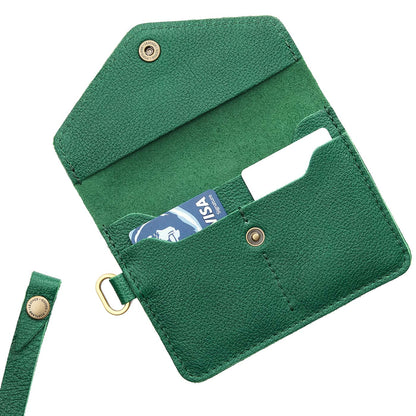 Bacalar | Small Leather Passport Wristlet