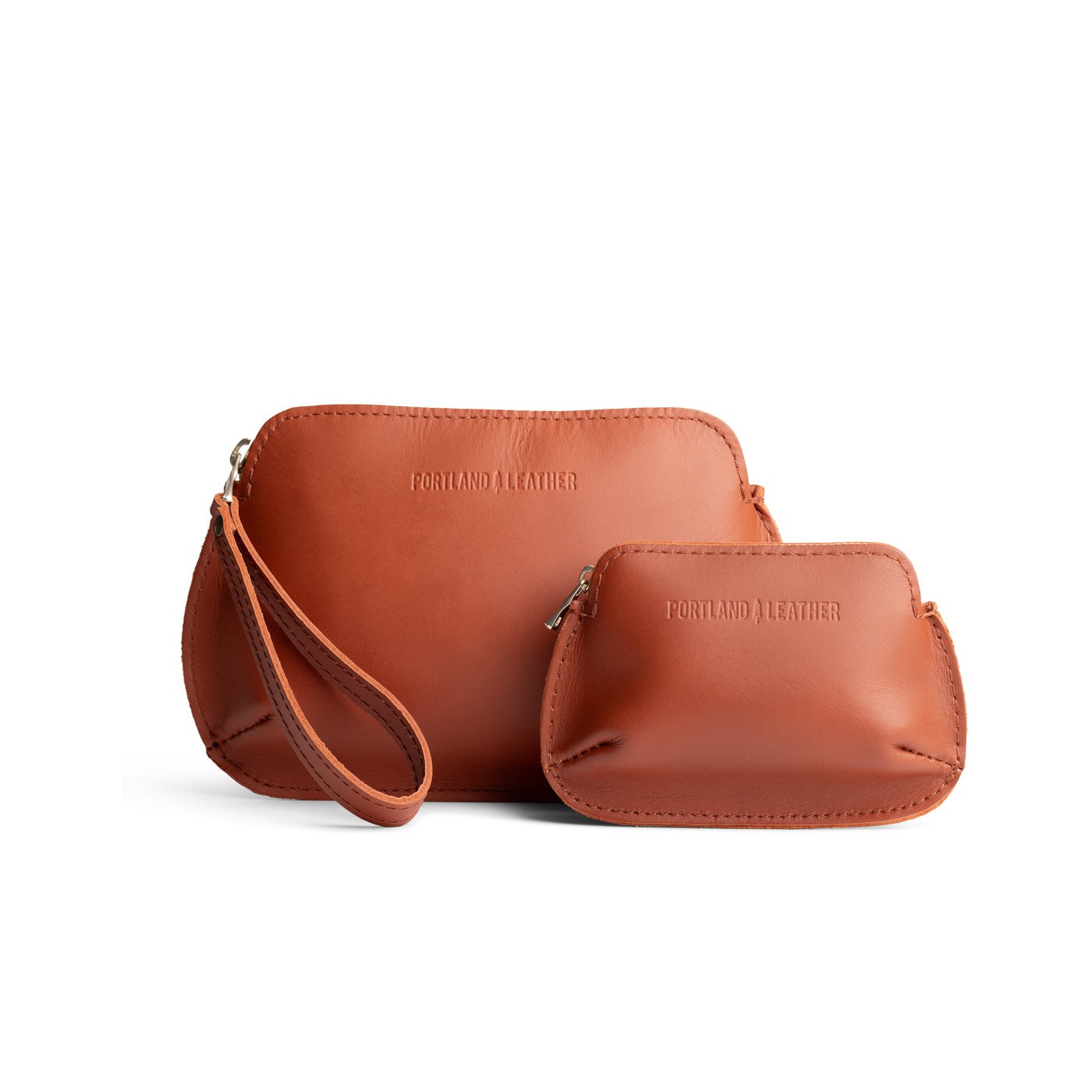 Clownfish | Small and large pouch with top zipper and curved edges