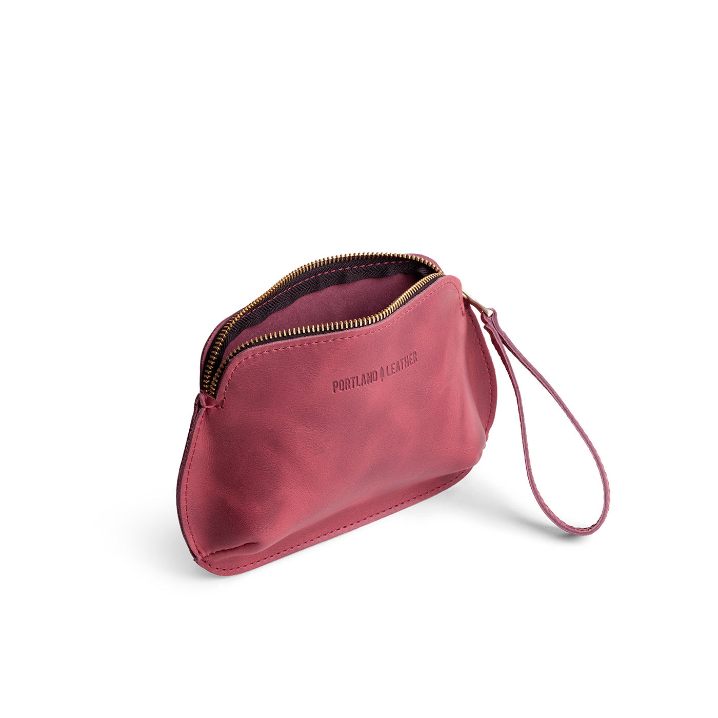 Anemone*Large | Large pouch with top zipper and curved edges