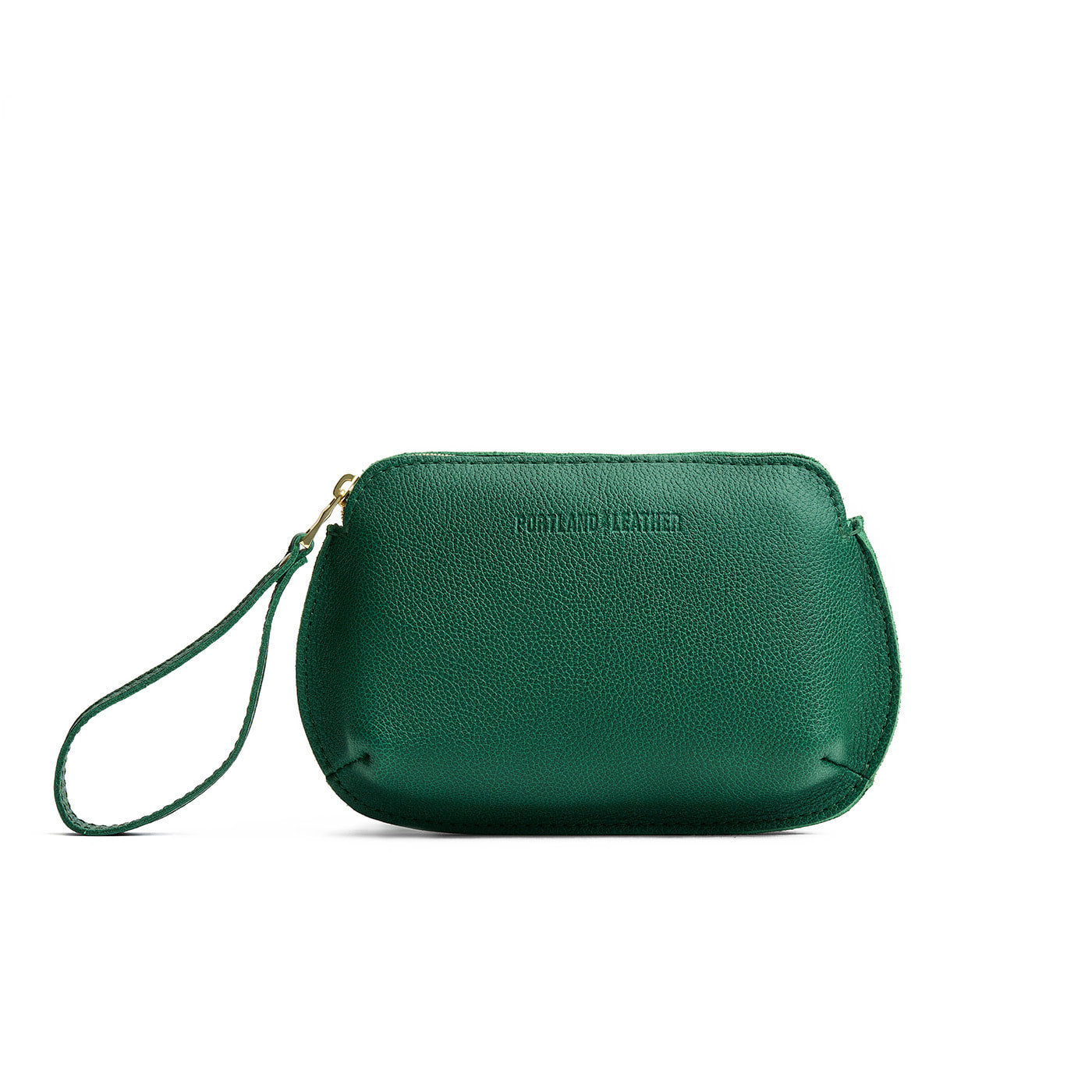 Bacalar*Large | Small pouch with top zipper and curved edges