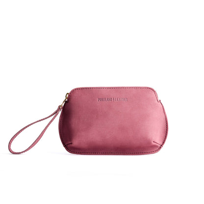 Foxglove*Large | Large pouch with top zipper and curved edges
