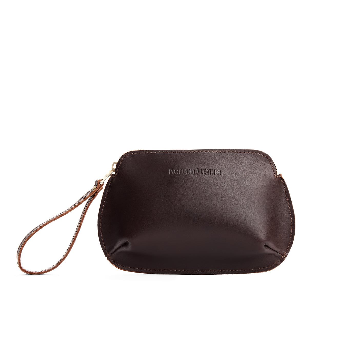 Grizzly*Large | Large pouch with top zipper and curved edges