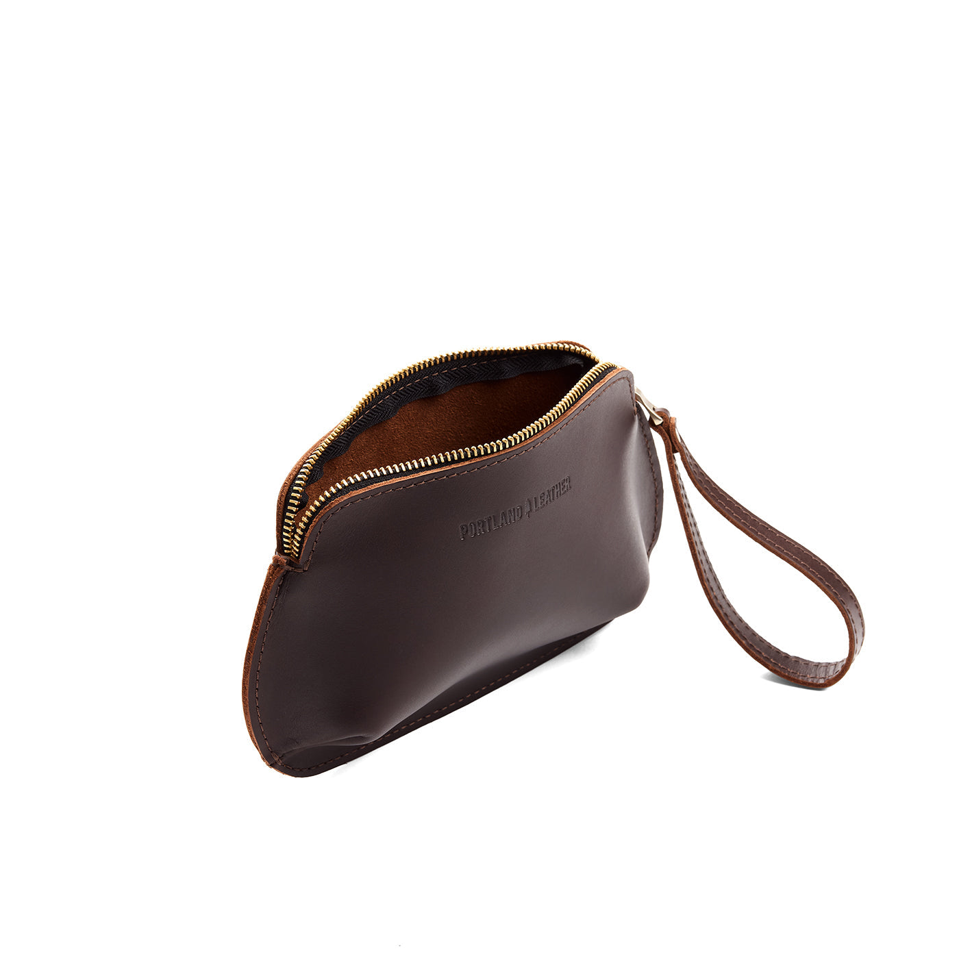 Grizzly*Large | Large pouch with top zipper and curved edges