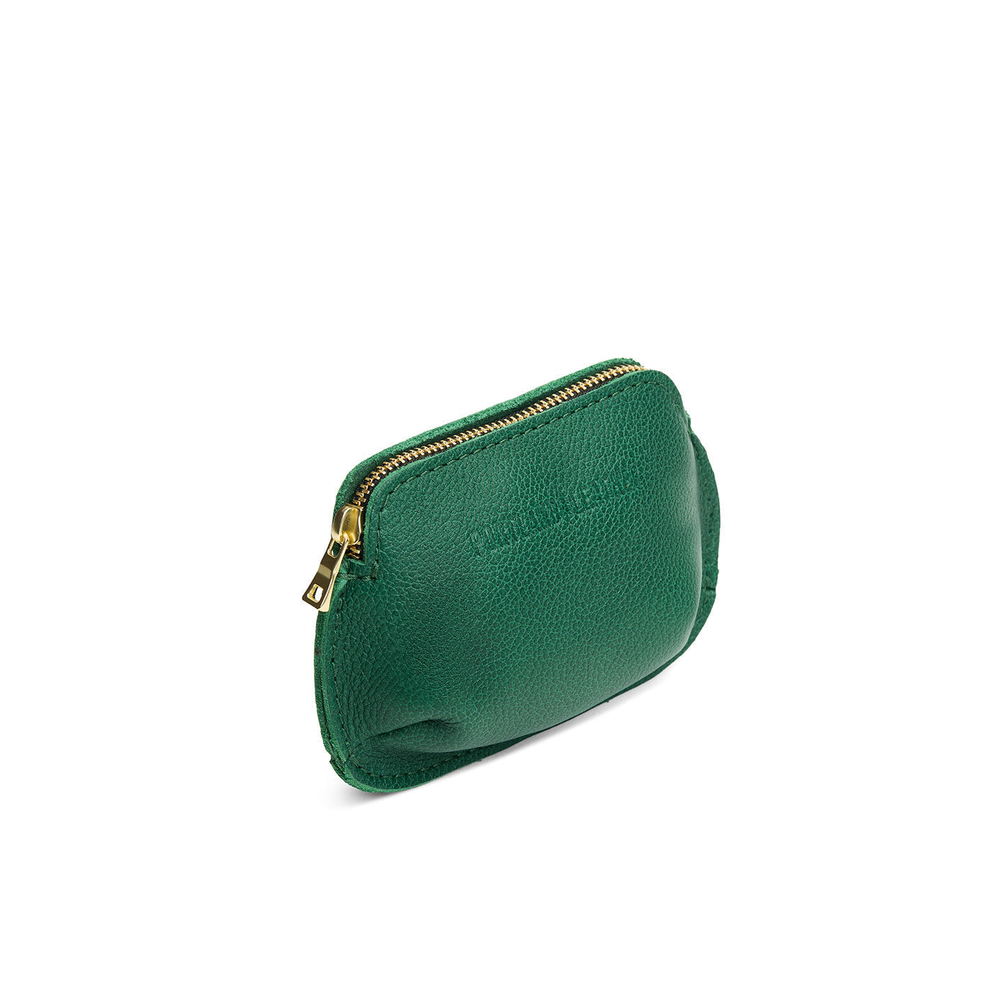 Bacalar*Small | Small pouch with top zipper and curved edges