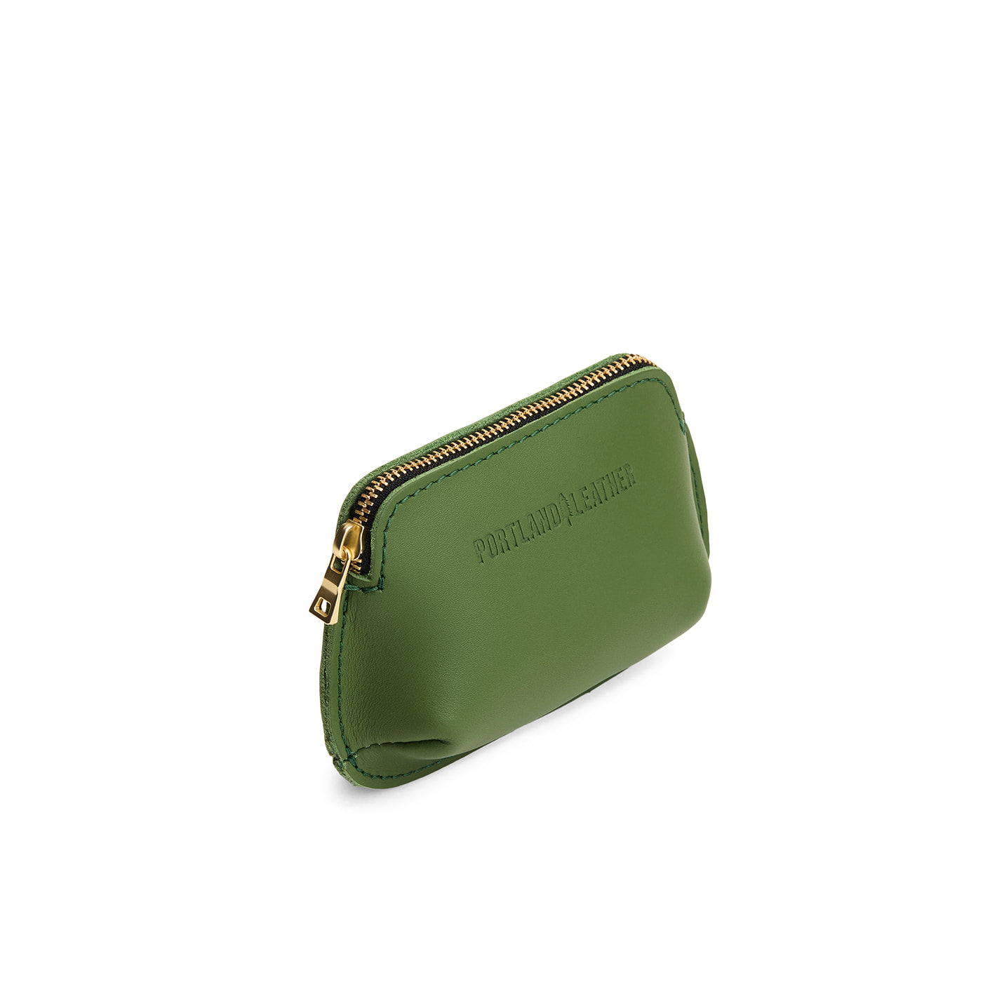 Cactus*Small | Small pouch with top zipper and curved edges