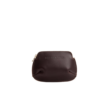 Grizzly*Small | Small pouch with top zipper and curved edges