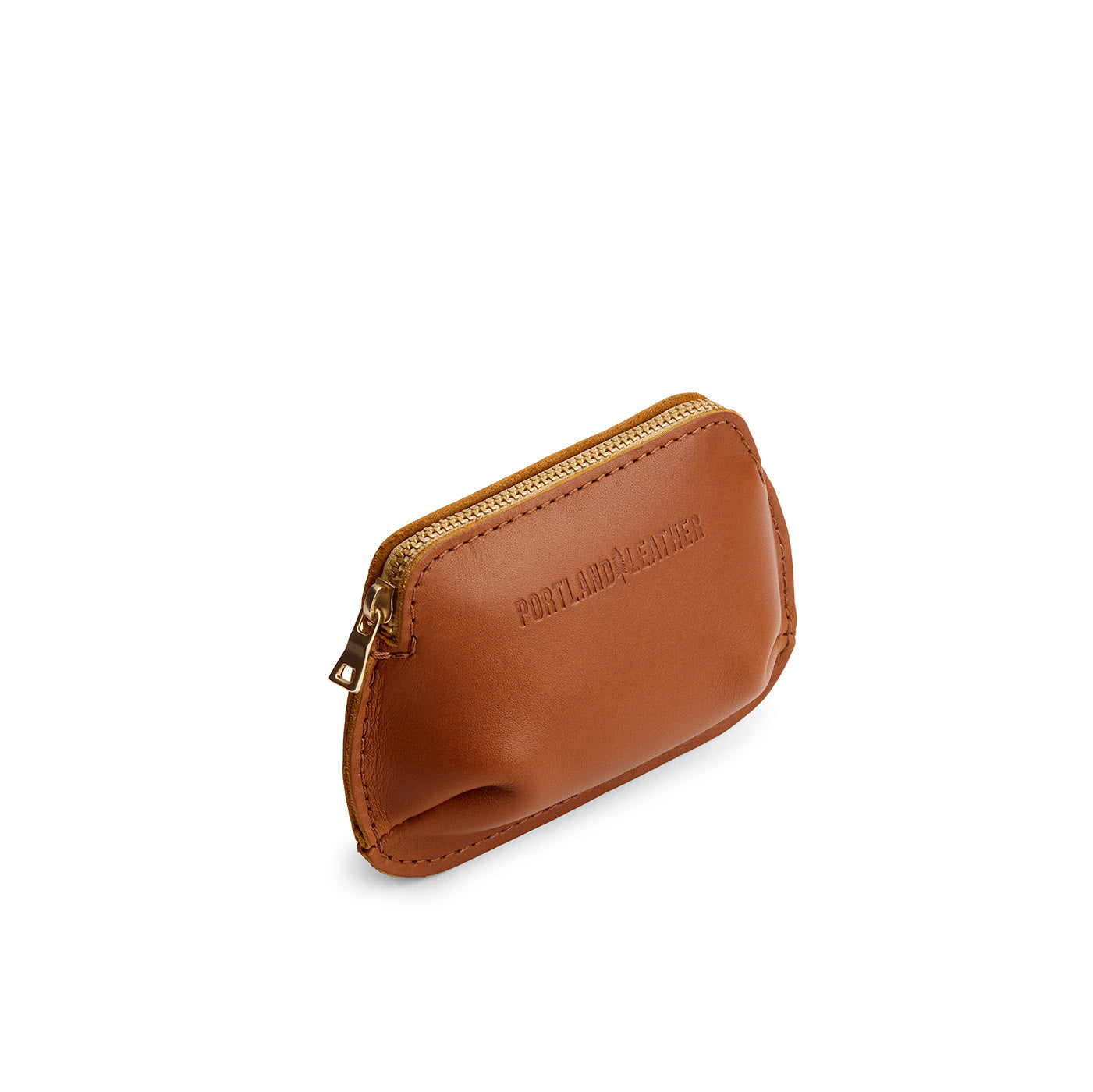 Honey*Small | Small pouch with top zipper and curved edges