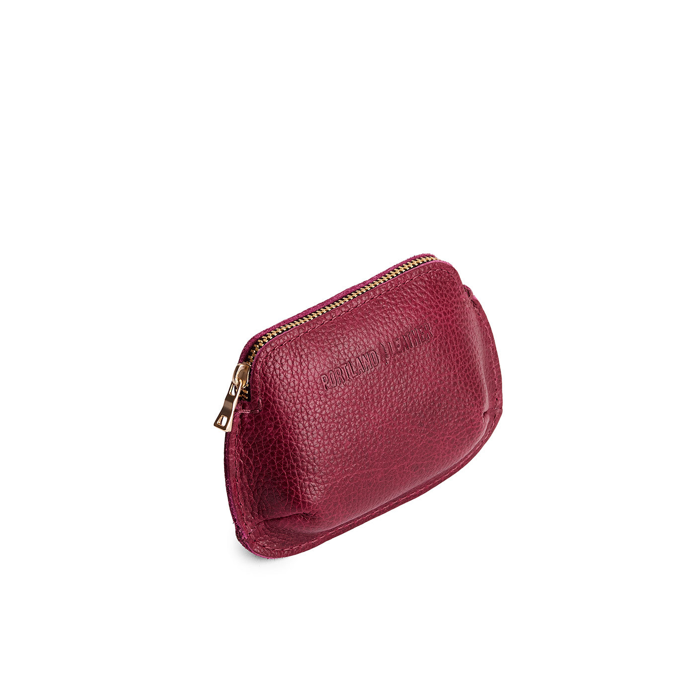 Orchid*Small | Small pouch with top zipper and curved edges