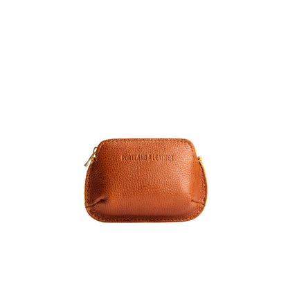 Sienna*Small | Small pouch with top zipper and curved edges