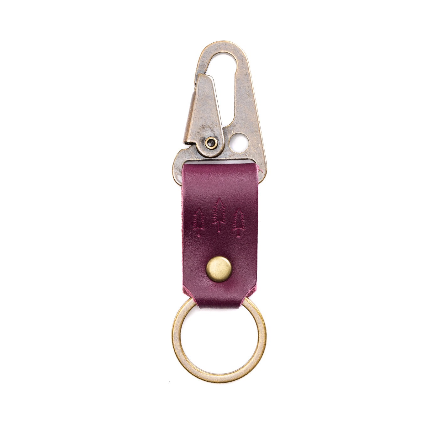 Lollipop*Short | leather logo branded keychain