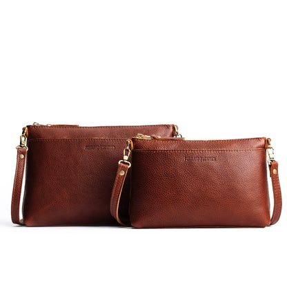 All Variants | infographic Comparison of both sizes of Poppy Purse