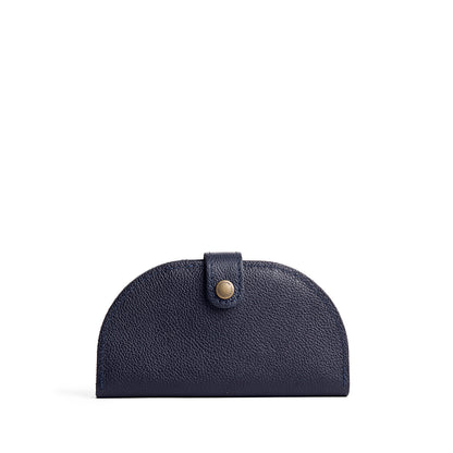 Night Owl | Semicircle bifold wallet with snap closure