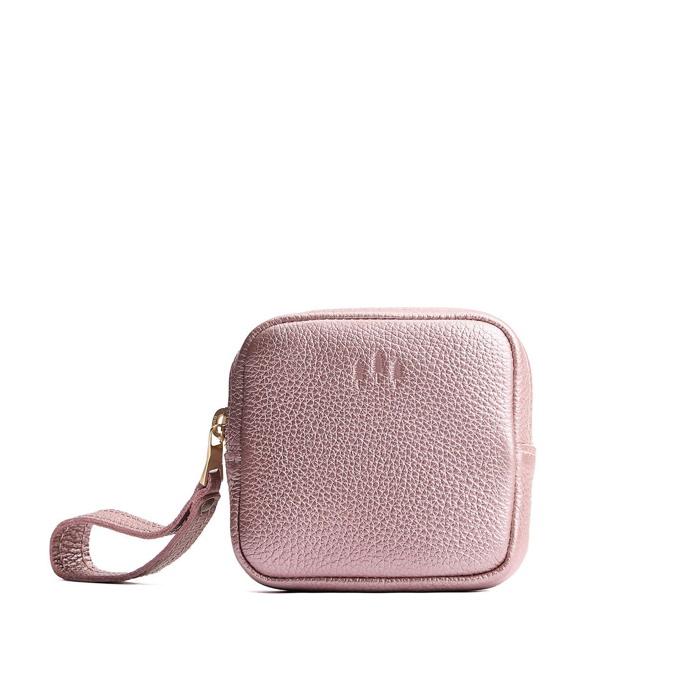Supernova | Square shaped small zip pouch with wristlet