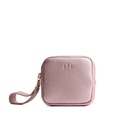 Supernova | Square shaped small zip pouch with wristlet