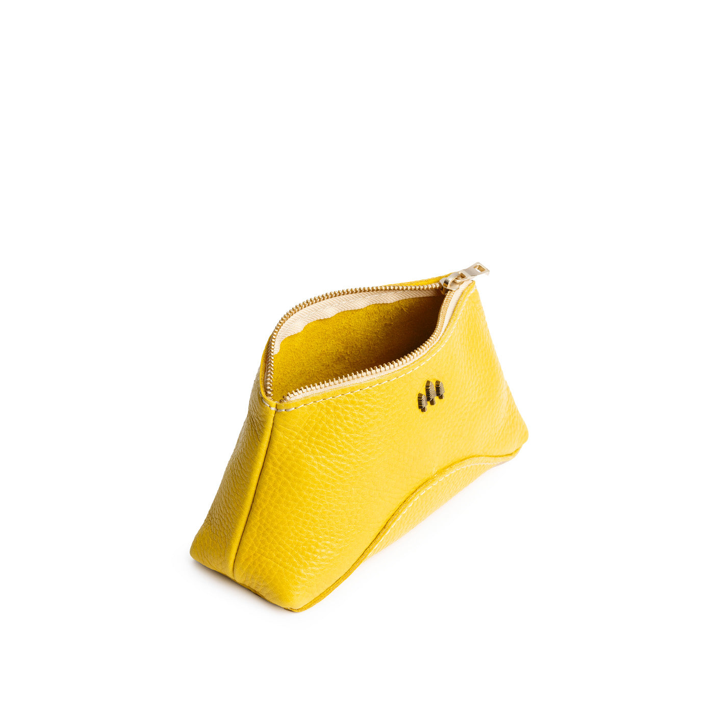 Naples | Rectangular makeup bag pouch with top zipper
