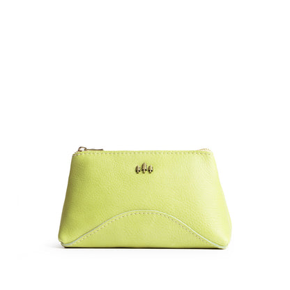 Sugar Snap | Rectangular makeup bag pouch with top zipper