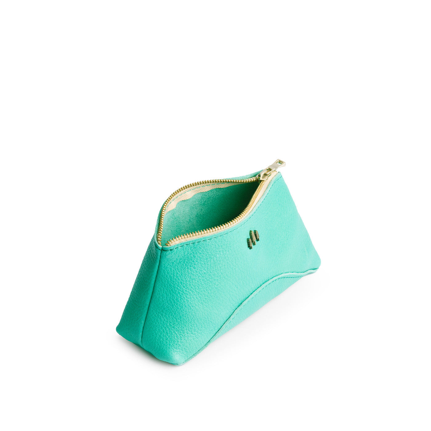 West Palm | Rectangular makeup bag pouch with top zipper