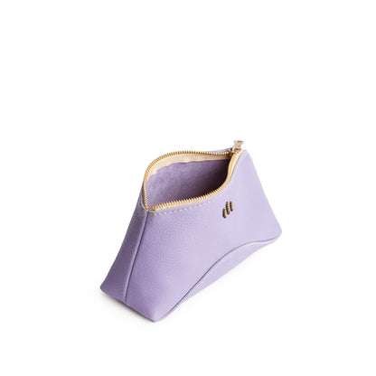Wisteria | Rectangular makeup bag pouch with top zipper