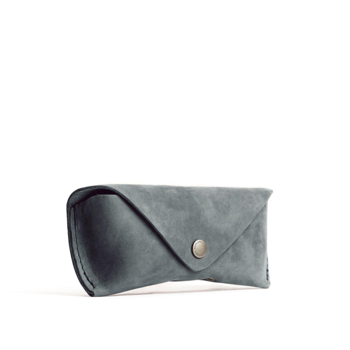 Storm | Leather sunglasses case with snap closure
