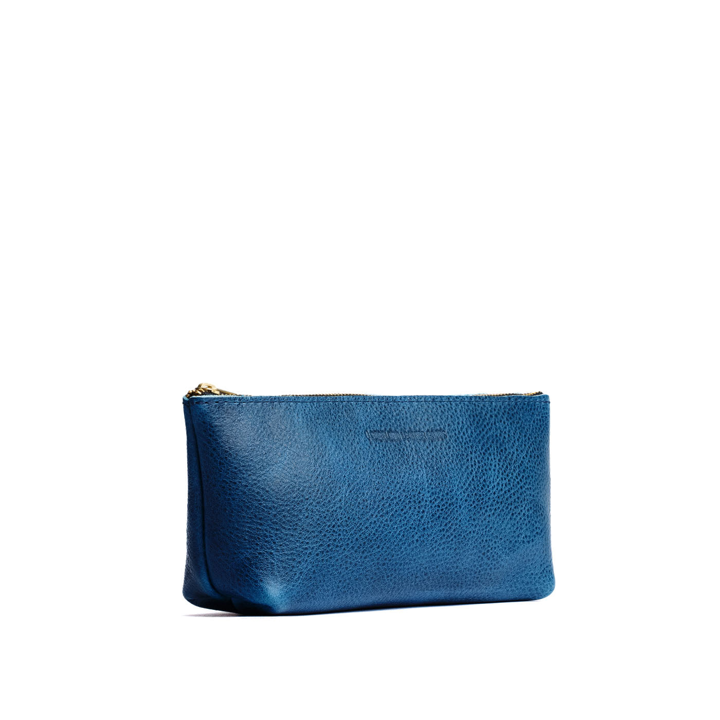 Caspian | Leather utility bag pouch with top zipper
