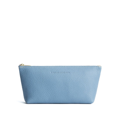 Dream | Leather utility bag pouch with top zipper