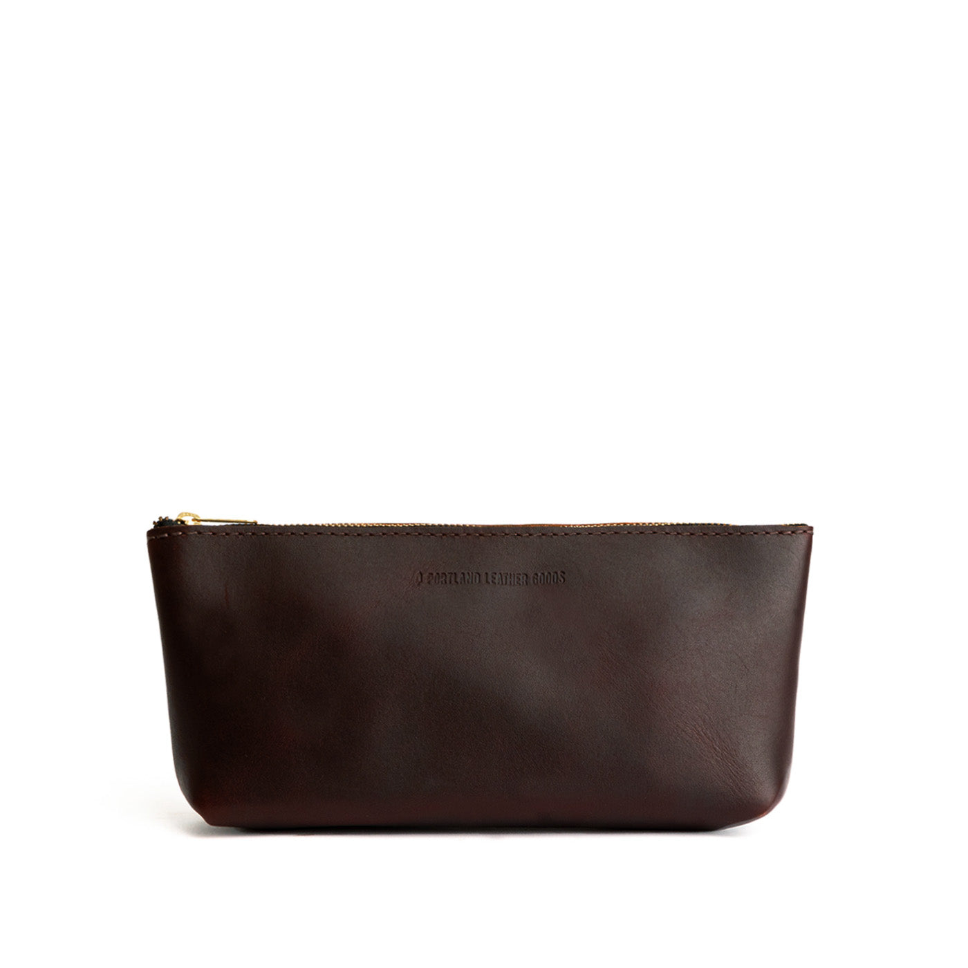 Grizzly | Leather utility bag pouch with top zipper