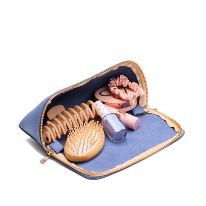 Aster | Triangular shaped pouch with extra long zipper