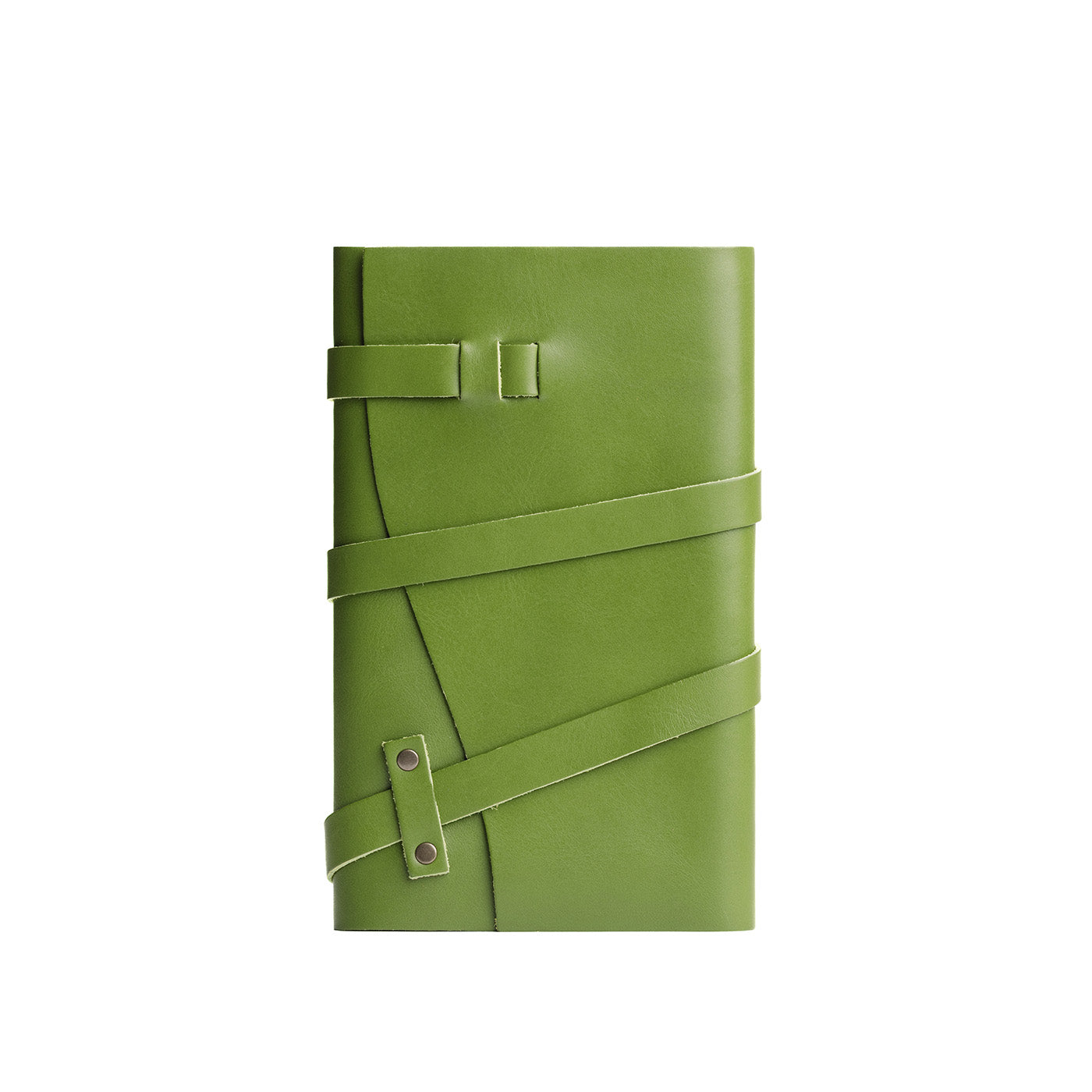 Green Apple*Large | Wrap Journal closed