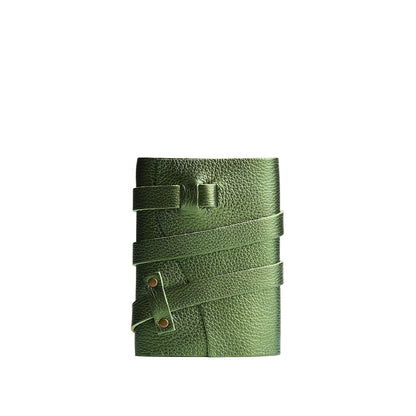 Metallic Greench*Small | Wrap Journal
